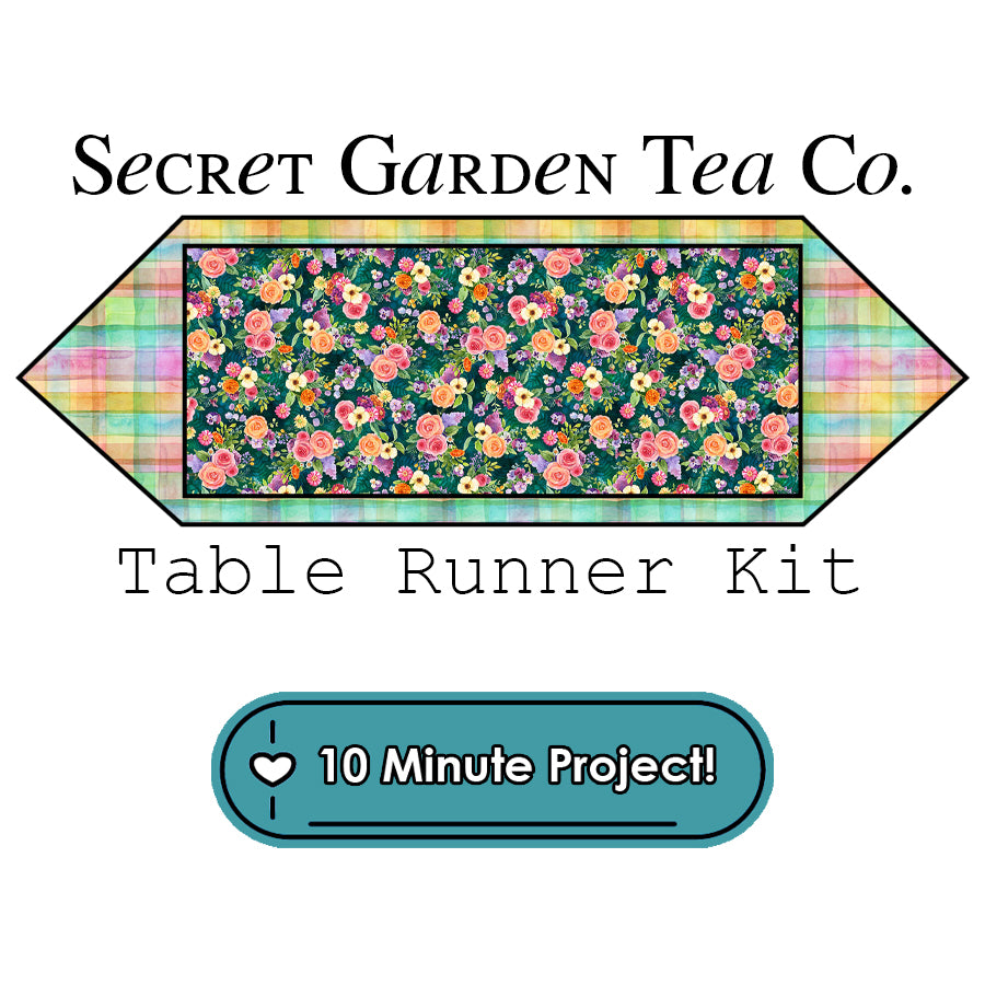 Secret Garden Tea Co. 10 Minute Table Runner Kit Hoffman