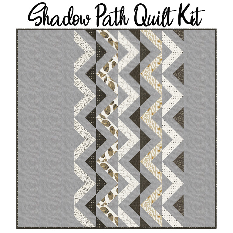 Shadow Path Quilt Kit with Mira from Moda