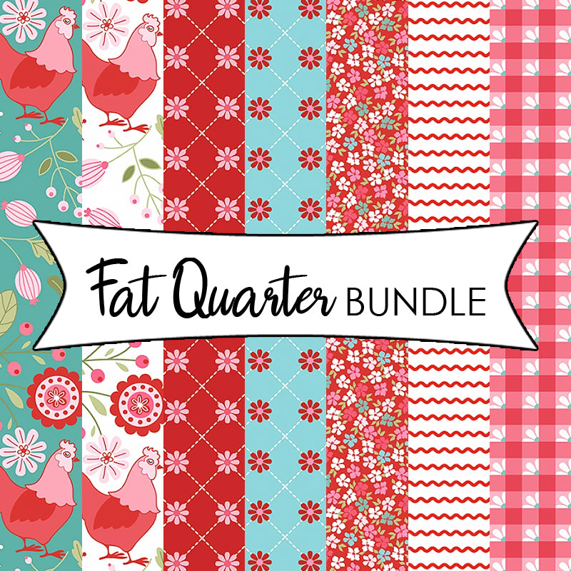 Smitten Chicken Fat Quarter Bundle
