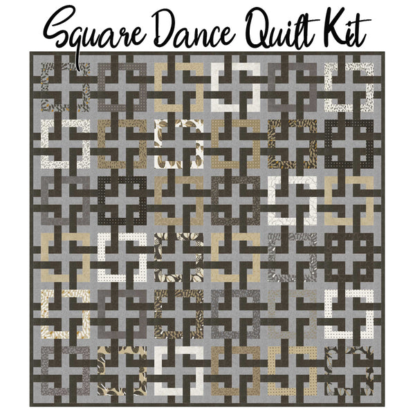 Square Dance Quilt Kit with Mira from Moda