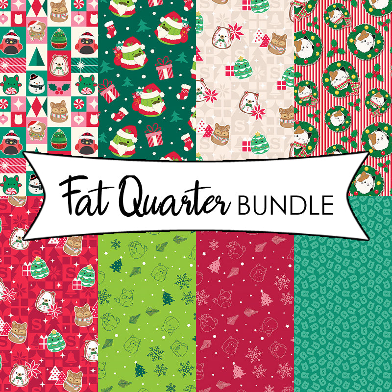 Squishmallows Squish the Season Fat Quarter Bundle