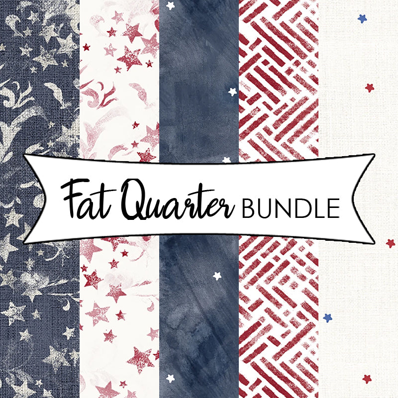Stars & Stripes Fat Quarter Bundle