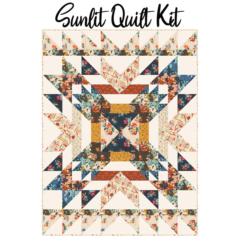 Sunlit Quilt Kit with Boho Haven from Moda