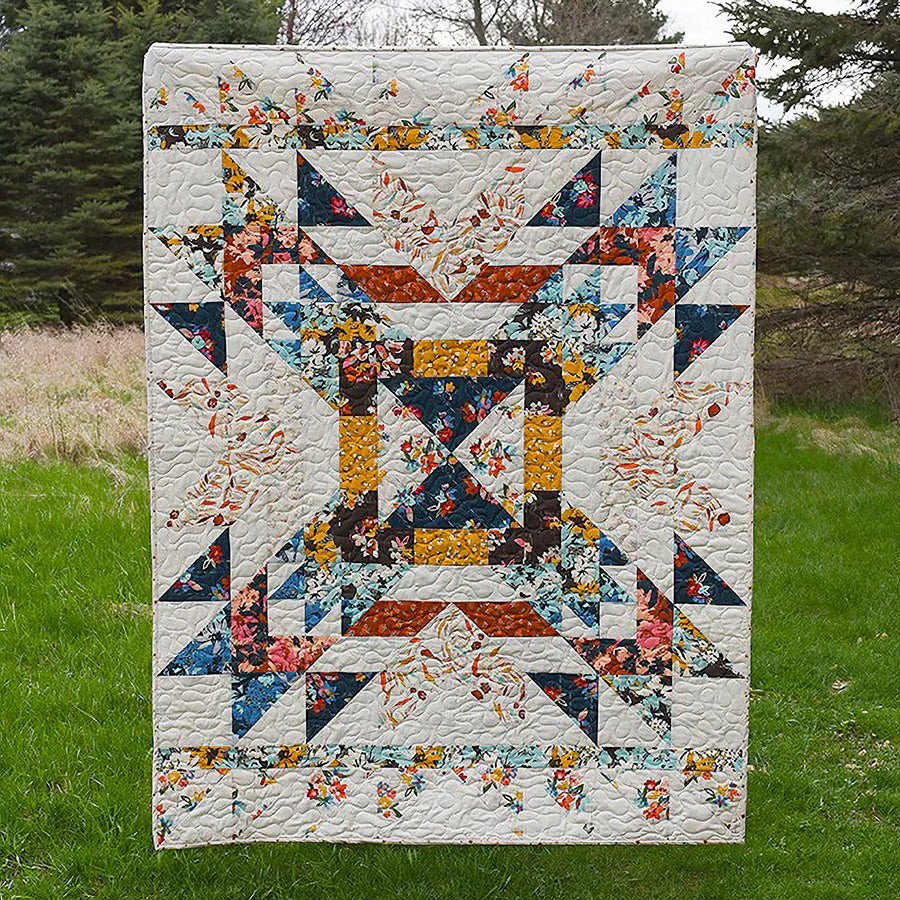 Sunlit Quilt Kit with Boho Haven from Moda