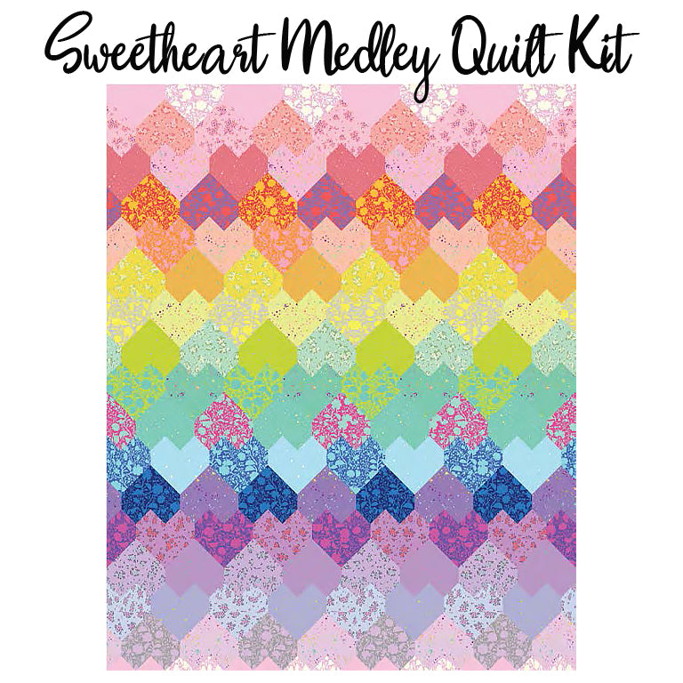 Sweetheart Medley Quilt Kit from Free Spirit