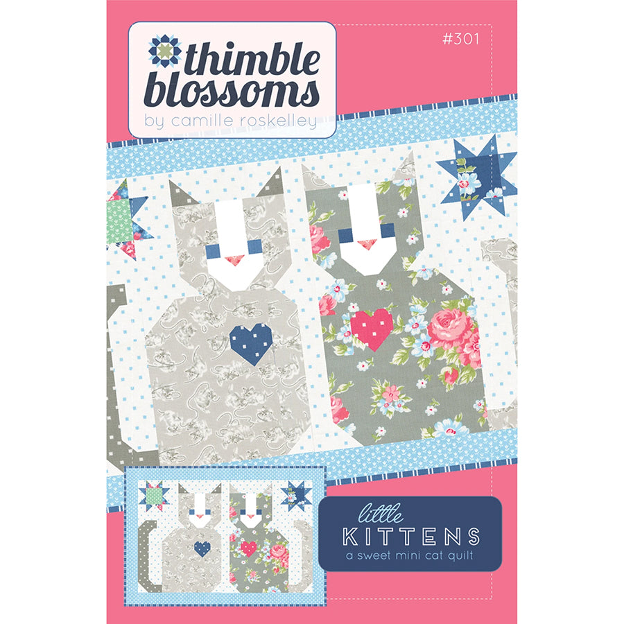 Little Kittens Quilt Pattern by Thimble Blossoms