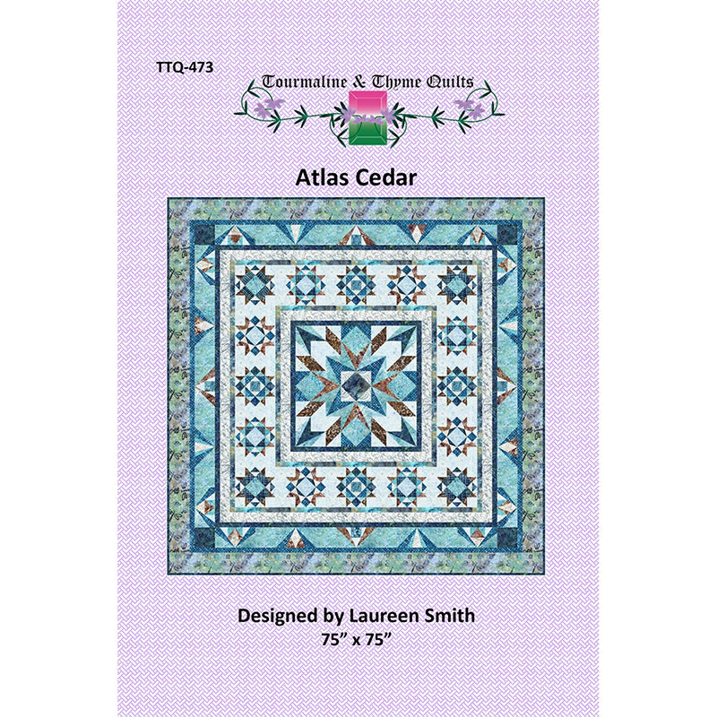 Atlas Cedar Quilt Pattern by Tourmaline & Thyme Quilts