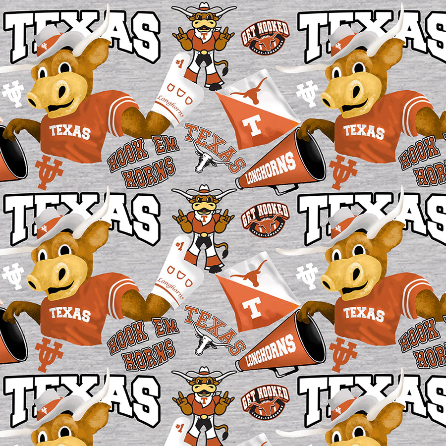 College Fabrics Texas Collegiate Mascot