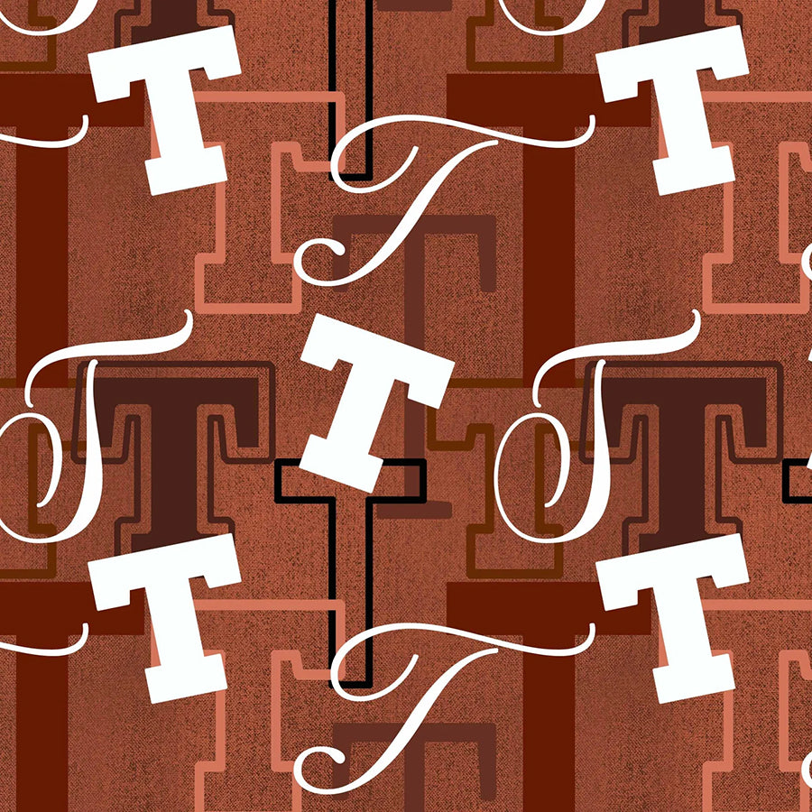 College Fabrics Texas Letters
