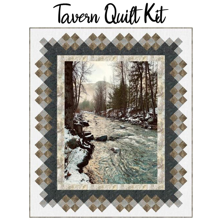Tavern Quilt Kit from Hoffman