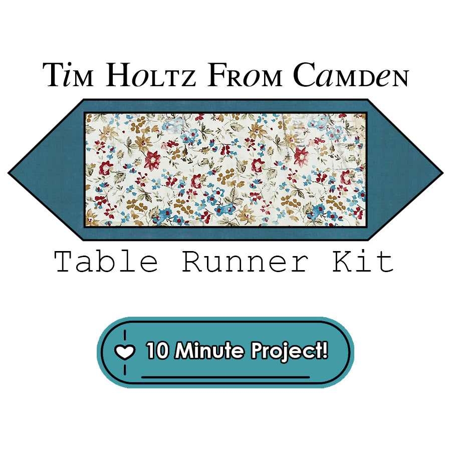 Tim Holtz From Camden 10 Minute Table Runner Kit Free Spirit