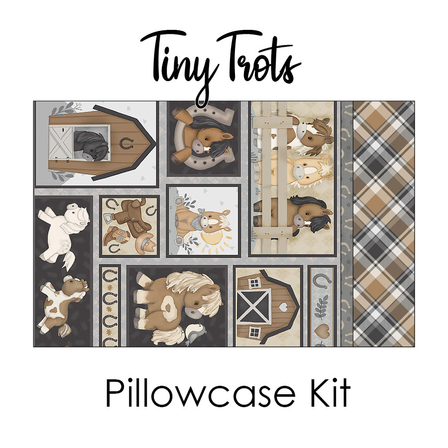 Tiny Trots Pillowcase Kit from Henry Glass