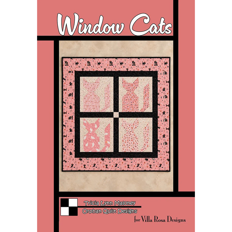 Window Cats Quilt Pattern