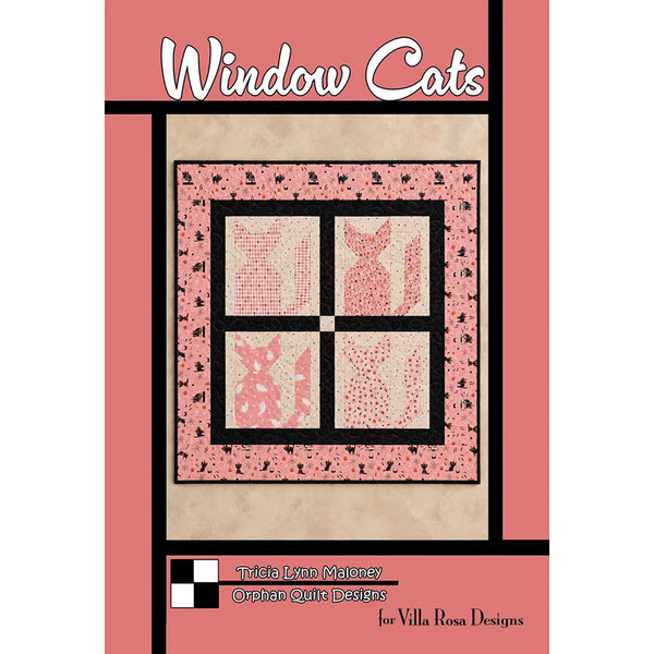 Window Cats Quilt Pattern