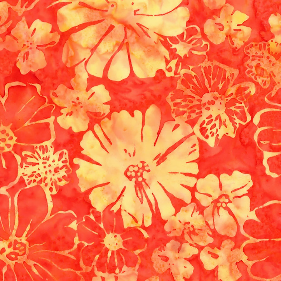 Monarch Migration Bali Batiks Petals Sherbet
