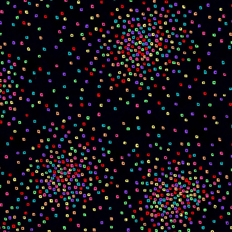 Clothworks Laurel Burch Basic Confetti Multicolor 1 Yard Cut