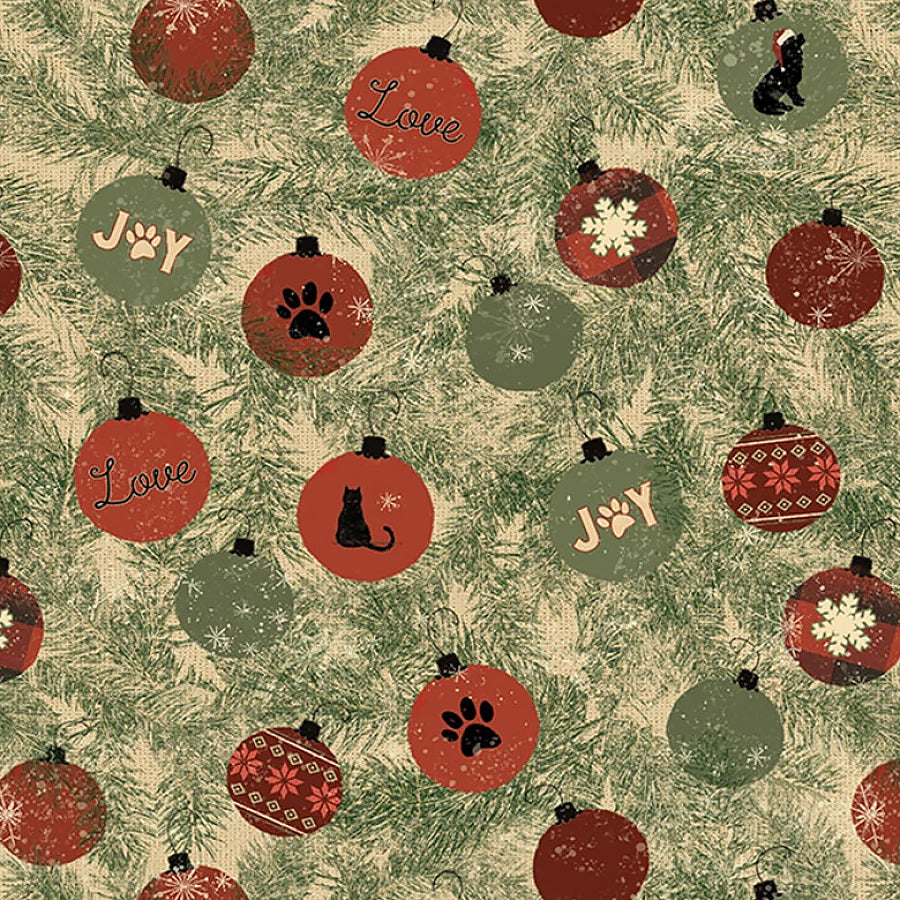 Christmas Tails Ornaments Butter