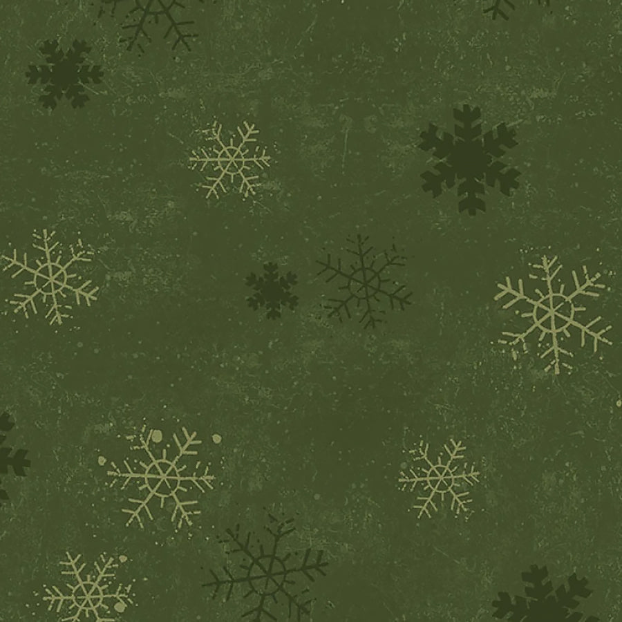 Christmas Tails Snowflakes Forest