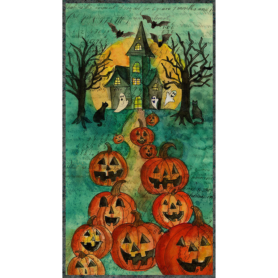 Emerald Hollow 24" Panel Emerald