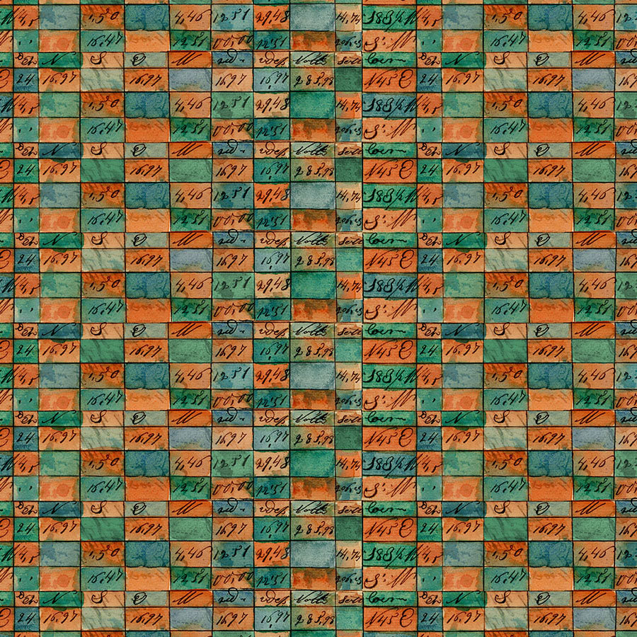 Emerald Hollow Checkerboard Multi