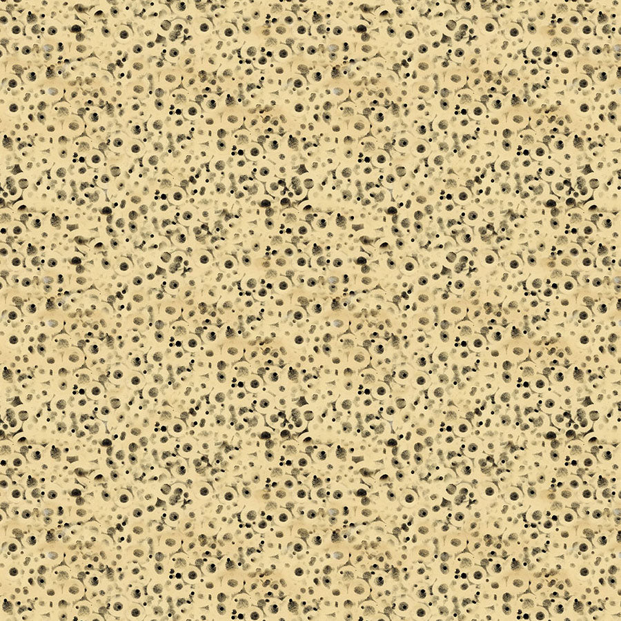 Emerald Hollow Dots Light Butter