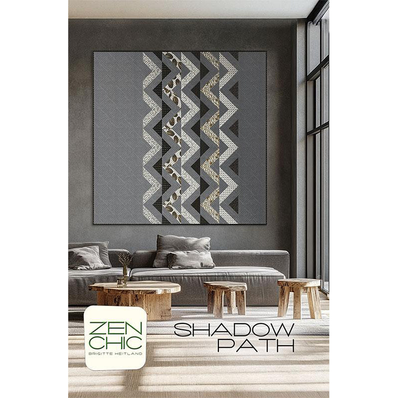 Shadow Path Quilt Pattern by Zen Chic