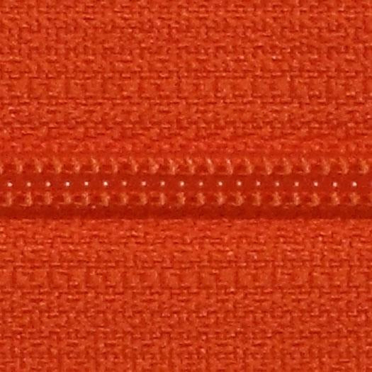 Ziplon Coil Zipper 12" Persimmon