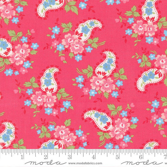 A Cat Named Stitch Paisley Florals Rosie - Moda from Fort Worth Fabric Studio