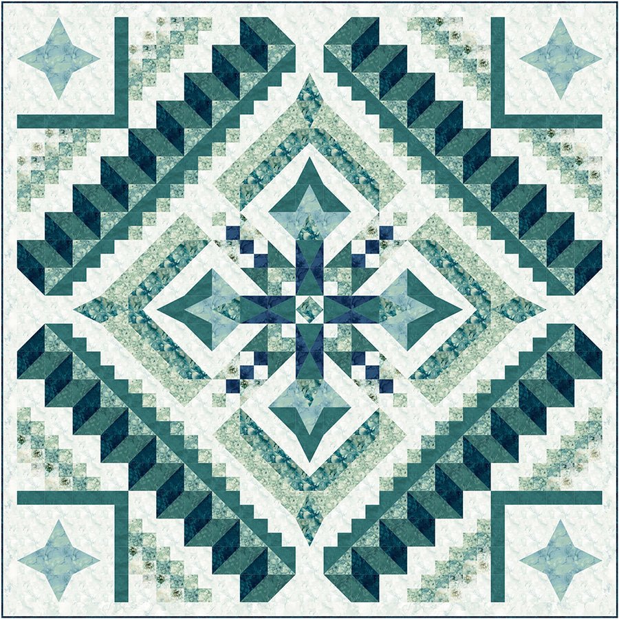 Above the Below Quilt Pattern by ALeeB Creative - ALeeB Creative from Fort Worth Fabric Studio