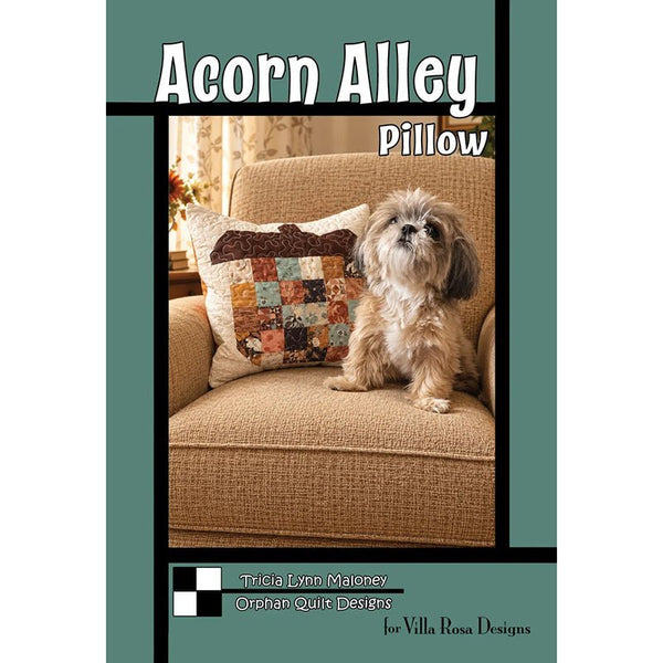 Acorn Alley Pillow Pattern PDF Download - Villa Rosa Designs from Fort Worth Fabric Studio