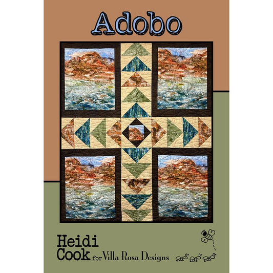 Adobo Quilt Pattern PDF Download - Villa Rosa Designs from Fort Worth Fabric Studio