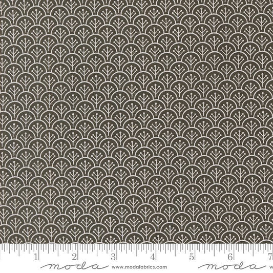 Agatha Road Scallop Blenders Midnight – Remnant 25″ × 44″ - Moda from Fort Worth Fabric Studio