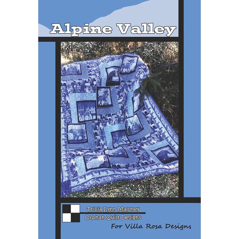 Alpine Valley Quilt Pattern PDF Download - Villa Rosa Designs from Fort Worth Fabric Studio