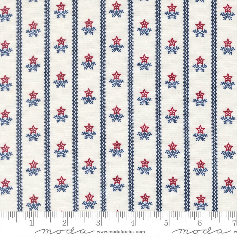 American Gathering III Stripe Bouquet Cloud – Remnant 19″ × 44″