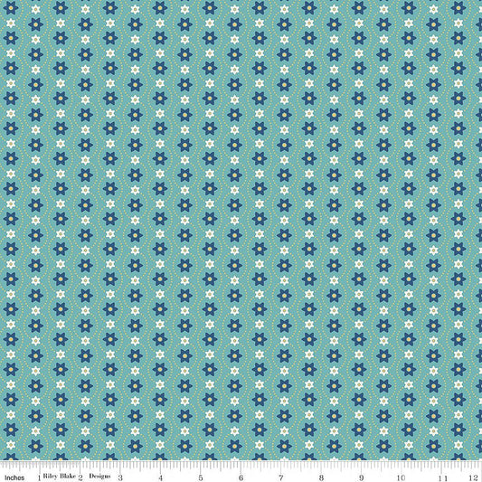 Americana Eleanor Raindrop - Riley Blake from Fort Worth Fabric Studio