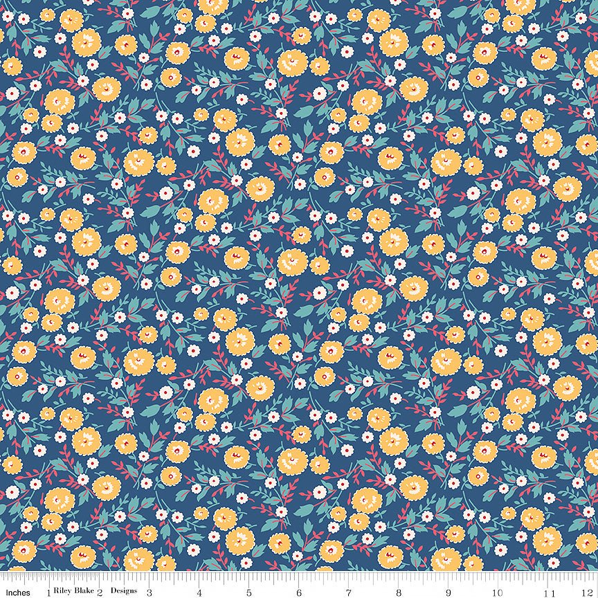 Americana Freedom Dark Denim – Remnant 29" × 44"