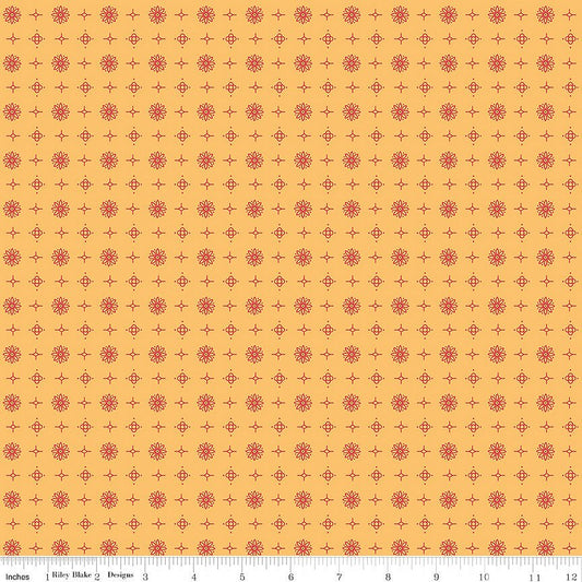 Americana Lincoln Marigold - Riley Blake from Fort Worth Fabric Studio