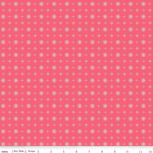 Americana Lincoln Tea Rose - Riley Blake from Fort Worth Fabric Studio