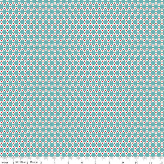 Americana Patriot Raindrop - Riley Blake from Fort Worth Fabric Studio