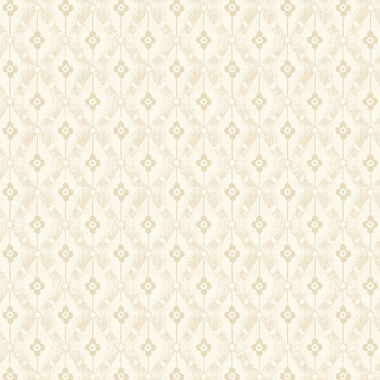Apple Cider 18 Diamond Stripe Beige - P&B Textiles from Fort Worth Fabric Studio