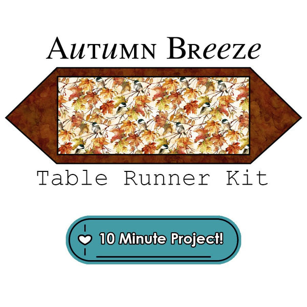 Autumn Breeze 10 Minute Table Runner Kit Northcott - Northcott from Fort Worth Fabric Studio