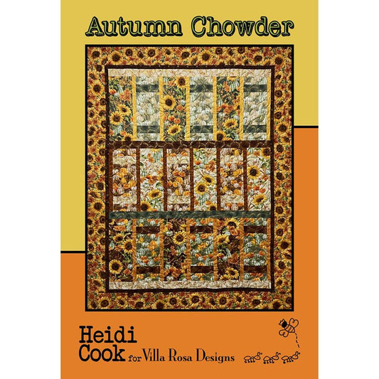 Autumn Chowder Quilt Pattern PDF Download - Villa Rosa Designs from Fort Worth Fabric Studio