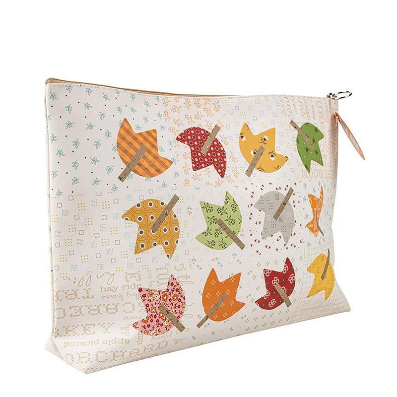 Autumn Vinyl Project Bag by Lori Holt for Riley Blake - Riley Blake from Fort Worth Fabric Studio