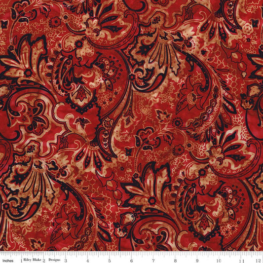Bandanas Batiks Chili - Riley Blake from Fort Worth Fabric Studio