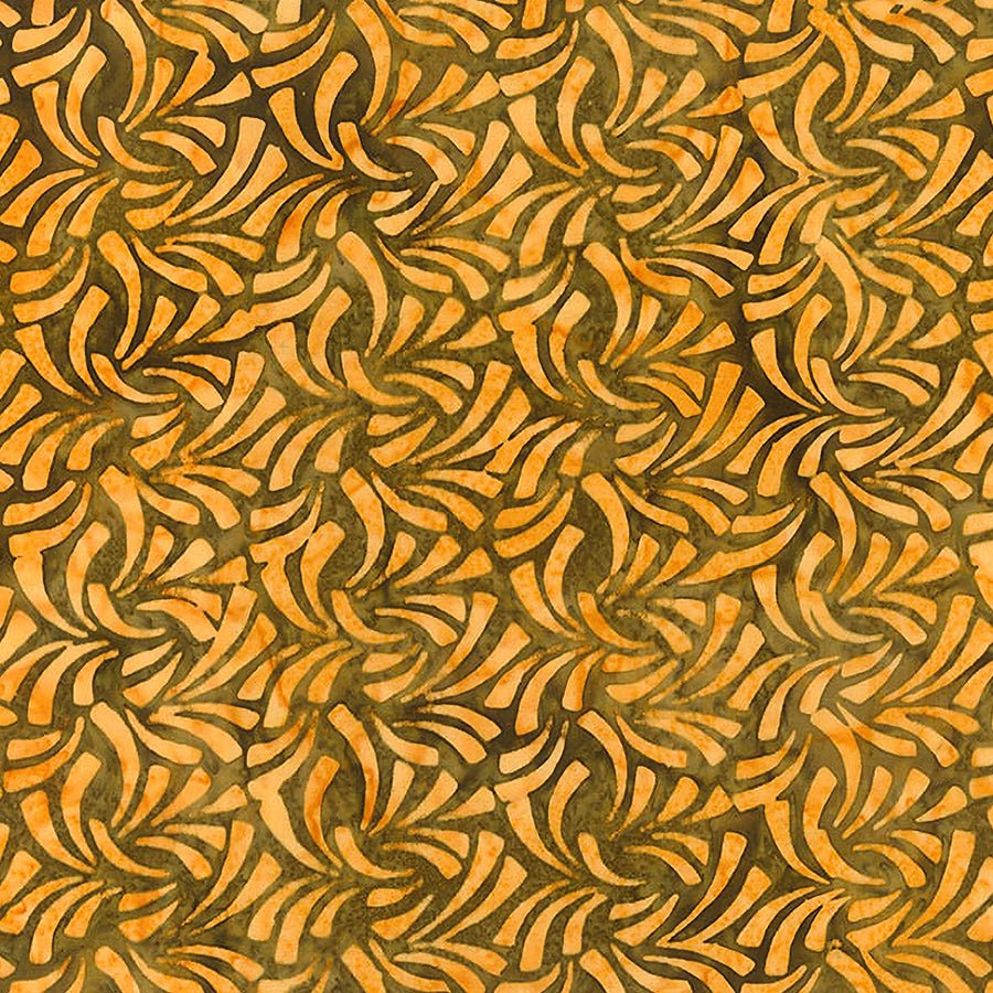 Banyan Fragrant Batiks Flavor Ginger 1 Yard Cut - Banyan Batiks from Fort Worth Fabric Studio