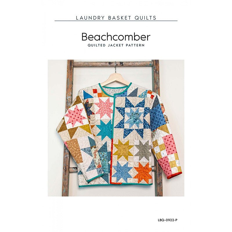 Beachcomber Quilted Jacket Pattern by Laundry Basket Quilts - Laundry Basket Quilts from Fort Worth Fabric Studio