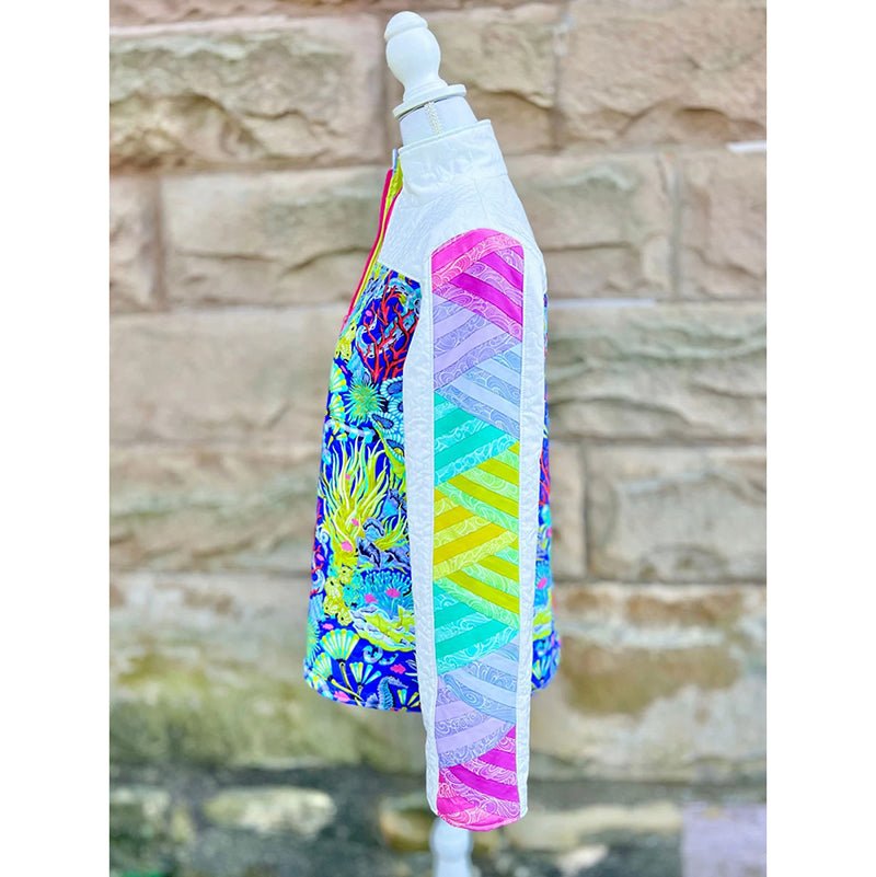 Bella Quilt Coat ACCENT SLEEVES Companion Pattern by Quilting Elissa & byAnnie - ByAnnie from Fort Worth Fabric Studio