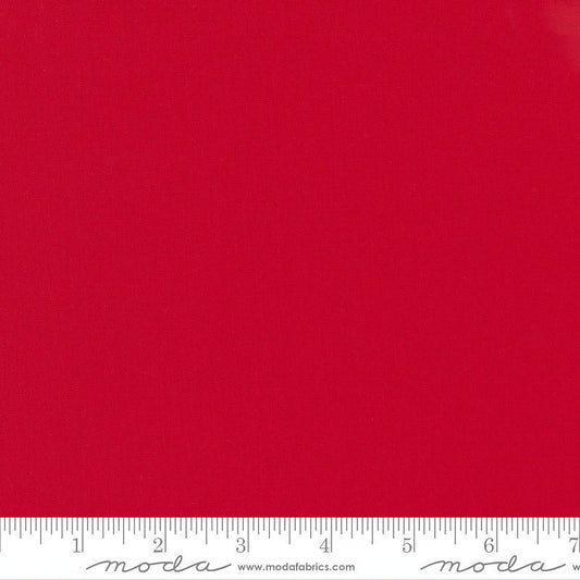 Bella Solids Christmas Red - Moda from Fort Worth Fabric Studio