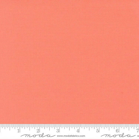 Bella Solids Coral - Moda from Fort Worth Fabric Studio