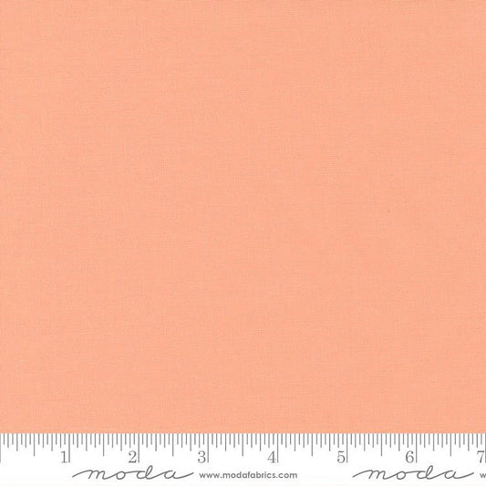 Bella Solids Peach - Moda from Fort Worth Fabric Studio